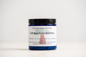 Beyond Vegan Nutrition - Full Spectrum Nutrition Capsules (Two Week Supply)