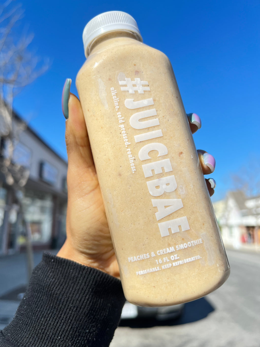 PEACHES & CREAM SMOOTHIE